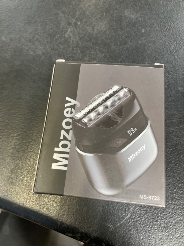 Photo 1 of Mbzoey Electric Foil Shavers for Men: Mini Electric Razor for Face - IPX7 Waterproof Cordless Razor with LED Display & Fast Charge - Micro-Comb Technology & Precision Blades?Father's Day Gifts