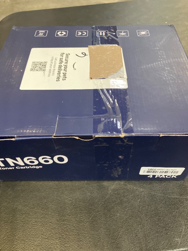 Photo 1 of TN660 Toner Cartridge Replacement Compatible for Brother TN 660 TN-660 TN630 High Yield to use with HL-L2380DW HL-L2320D HL-L2340DW DCP-L2540DW MFC-L2700DW MFC-L2720DW Printer (Black, 4 Pack)