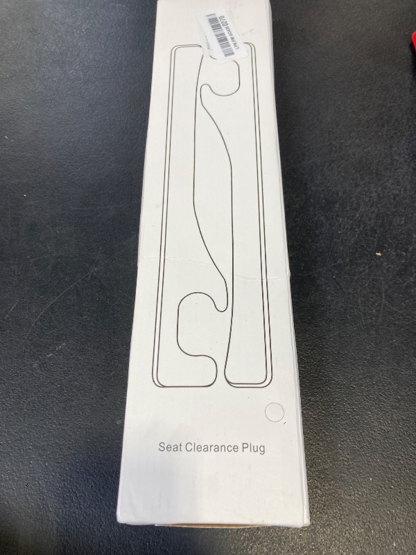View 2 of Hiseanllo Car Seat Gap Filler 2 Pack, Universal Fit PU Leather Car Seat Gap Plug to Fill The Gap Between Seat and Console, Car Seat Crevice Blocker Stop Things from Dropping