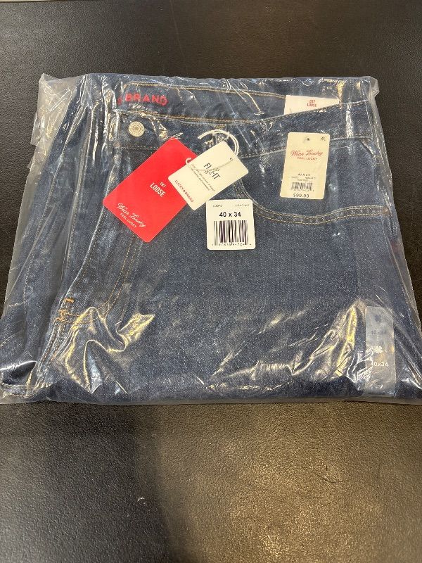 Photo 1 of LUCKY BRAND - Hastings 287 Loose Jeans- 33x34