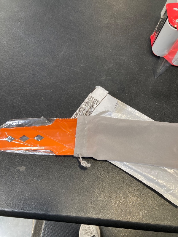 Photo 1 of PLACHIDAY 3-in-1 Ultralight Backpacking Trowel, Durable Aluminum Shovel & Potty Tool with Ergonomic Handle for Hiking & Survival(Orange)