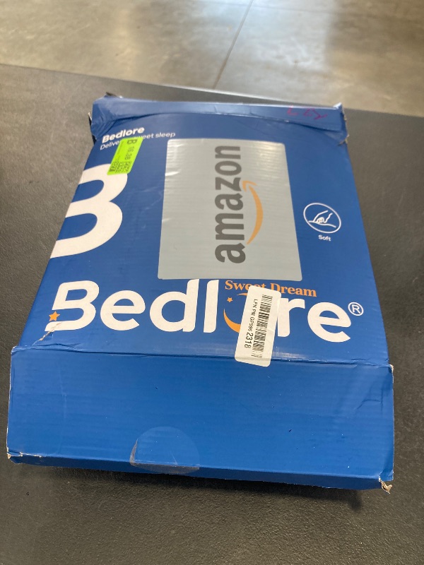 Photo 1 of BEDLORE Waterproof Mattress Protector, Queen Size Mattress Pad Noiseless with Deep Pocket 6"-18" Depth, Soft Breathable Dirt-Proof Bed Mattress Cover Washable for Home, Bedroom, Hotel (Gray)