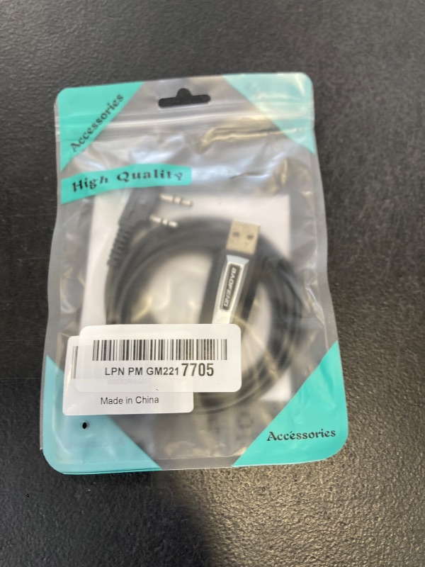 Photo 1 of BAOFENG USB Programming Cable Two-Way Portable.for UV-5R 5RPlus, BF-888S BF-888S EX, 5RX3, 3RPlus, H777, BF-F8HP, 5RA, 5RE, with CD-ROM and Operating Instructions