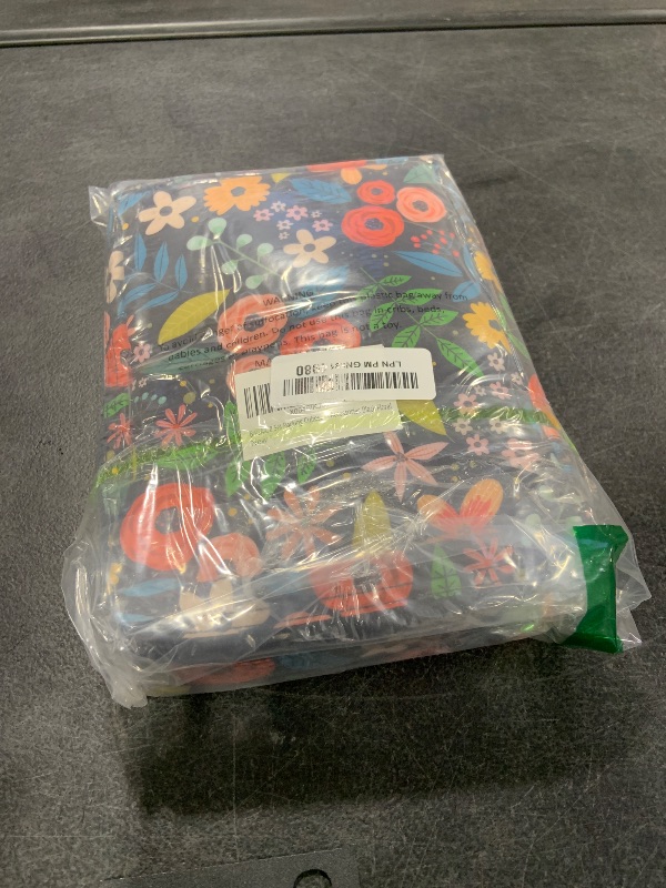 Photo 1 of BAGAIL 8 Set Packing Cubes Luggage Packing Organizers for Travel Accessories-Black Floral