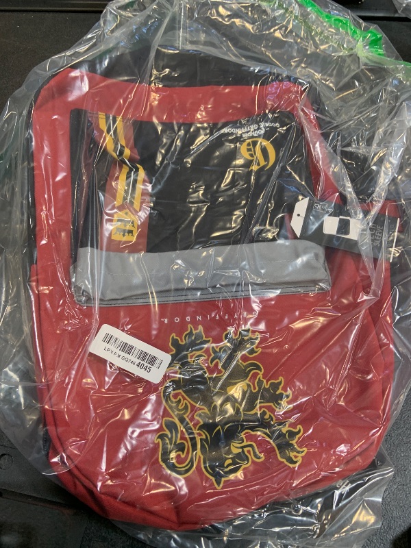 Photo 1 of Bioworld Harry Potter Gryffindor Hogwarts House Backpack
