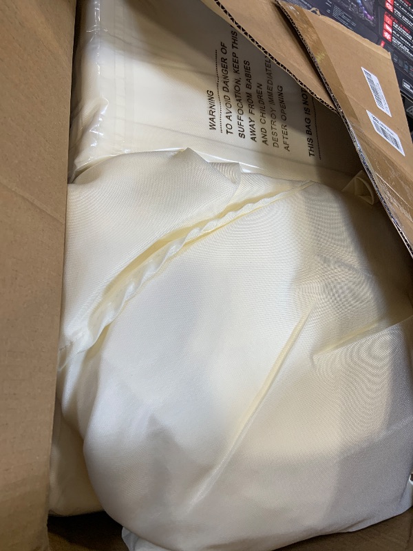 Photo 1 of 6 Pack Ivory Round Tablecloths 132 Inches Table Cloth Stain and Wrinkle Resistant Washable Polyester Table Cover Fabric for Party, Wedding,Dining,and Banquet Decoration
