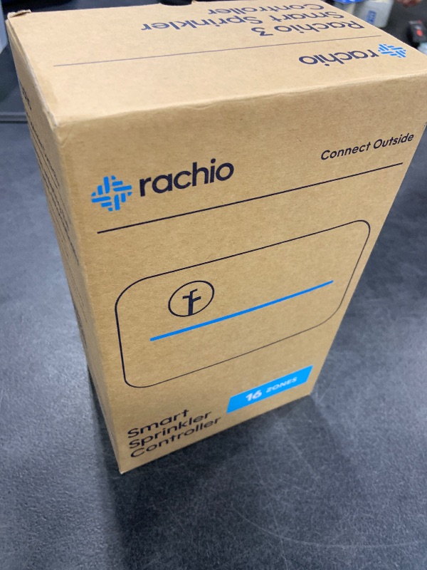 Photo 1 of Rachio WiFi Smart Sprinkler Controller (16-Zone Irrigation Remote Control) – App-Based Scheduling, Local Weather Intelligence, Rain Skips, Easy DIY Install