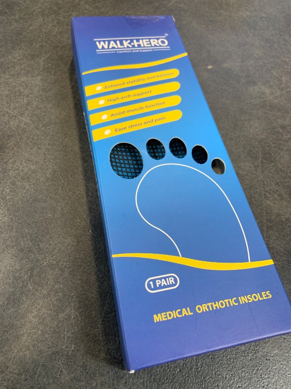 Photo 1 of Plantar Fasciitis Insoles for Men Women - Orthotics Inserts, Shoe Insoles Arch Support Flat Feet Inserts Work Boot Insoles for Standing All Day (Mens 8-8 1/2 | Womens 10-10 1/2)