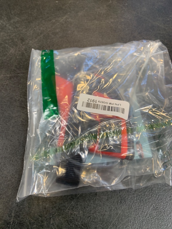 View 2 of ShawnCo Essential Dog Harness, No-Pull Pet Vest with 3 Leash Clips, No Choke, Reflective, Adjustable and Padded, for Easy Walking and Training for Small Dogs (Mustang Red, S)