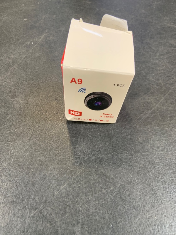 Photo 1 of Spy Hidden Camera with Audio/Video. 1080P HD WiFi Camera - Mini Nanny Cam with Night Vision & Motion Detection - Wireless Cameras for Home, Car, Baby & Pet Monitoring-A9