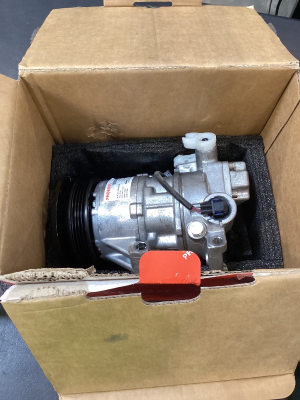 Photo 1 of PHOBOOS A/C Compressor with Clutch Compatible with Scion xA 2004-2006 L4 1.5L, xB 2004-2006 L4 1.5L, Ref. CO-11034C, 98376