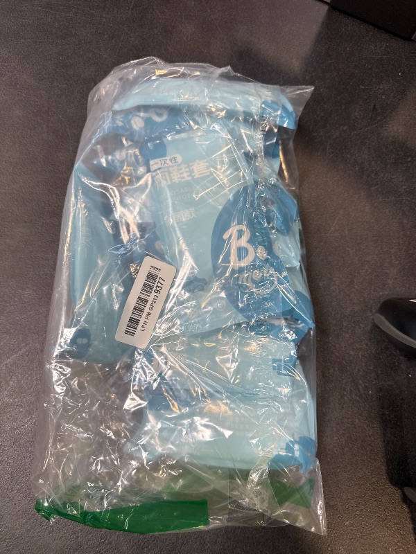 Photo 1 of 20 Pcs Individually Packaged Long Rain Shoe Covers, Extended Length Clear Adults Shoe Ponchos, Anti-Slip Plastic Rain Boot Covers, Perfect for Adults & Disney Trips (Clear Adults L 20Pcs)