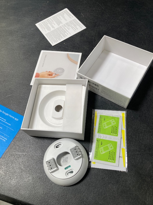 Photo 1 of Google Nest Thermostat - Smart Thermostat for Home - Programmable Wifi Thermostat - Snow