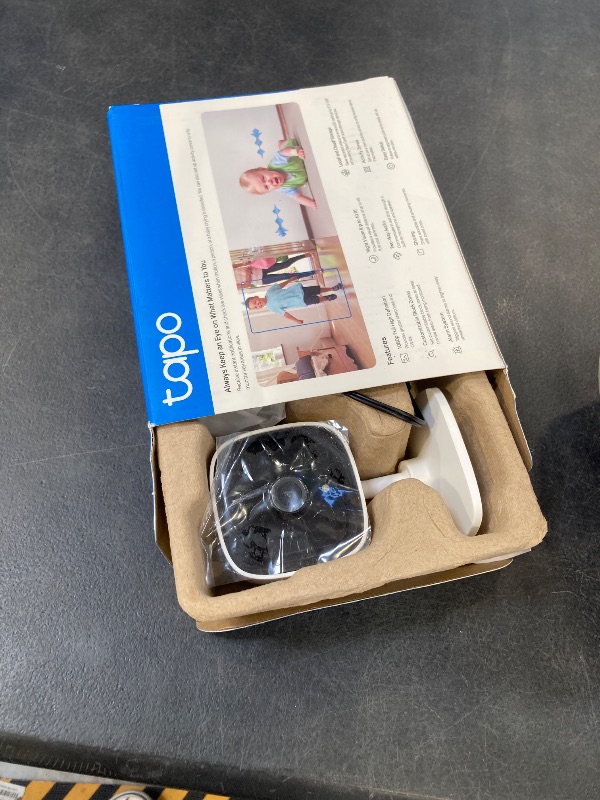 Photo 1 of TP-Link Tapo 1080P Indoor Security Camera for Baby Monitor, Dog Camera w/Motion Detection, 2-Way Audio Siren, Night Vision, Cloud & SD Card Storage, Works w/Alexa & Google Home (Tapo C100)