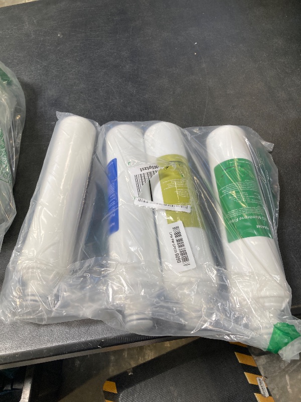 Photo 1 of FILSADAE Quick-Change Push Button Water Filter Set, Replacement for Premier RO Pure&Zero Pure Reverse Osmosis System - 4-Pack Filtration kit, BUT DOES NOT Fit Watts Kwik-Change RO System
