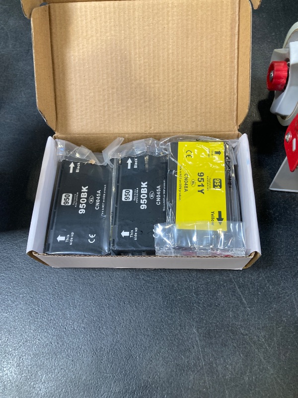 Photo 1 of 950XL 951XL Ink Cartridges Combo 5-Pack Replacement for HP Ink 950 951 XL Use for OfficeJet Pro 8600 8610 8620 8100 8630 8660 8640 8615 276DW 251DW (2Black Cyan Magenta Yellow)