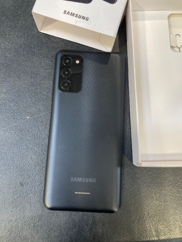 Photo 1 of SAMSUNG Galaxy A03s Cell Phone, Factory Unlocked Android Smartphone, 32GB, 3 Camera Lenses, Infinity Display Screen, Long Battery Life, Expandable Storage, US Version, Black