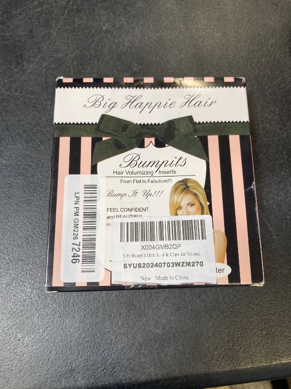 Photo 1 of 5 Pc Bump It Hair Accessory - Bump It Up Headband & Clips for Volume