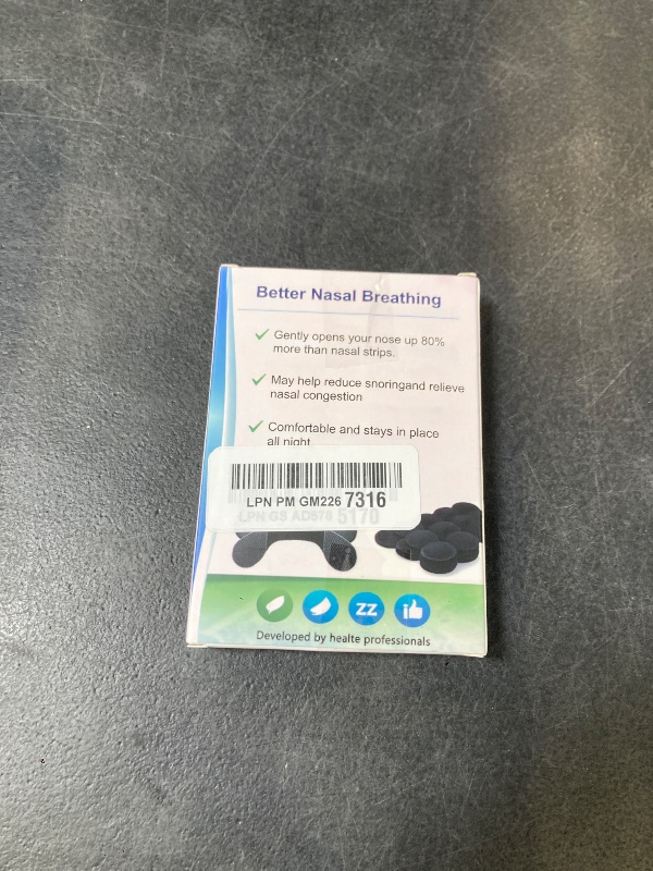 Photo 1 of Nasal Strips for Snoring, Powerful Relief for Snoring, Improve Sleep, Nose Strips for Breathing Sleep & Sports,Black 30PCS
