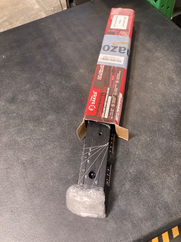 Photo 1 of Saker 4-in-1 Scriber Marking Line Ruler, 29.5in Spliceable Extended T Square, Precision Line Drawing & Drilling Positioning Tool, Cabinet Hardware Jig with Angle Adjustment for Woodworking