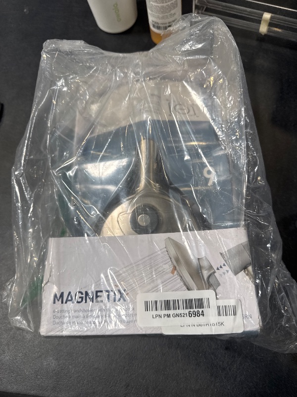 Photo 1 of Moen Engage Spot Resist Brushed Nickel Six-Function 5.5-Inch Removable Handheld Showerhead with Magnetic Docking System, 26112SRN