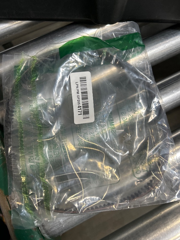 Photo 1 of uxcell HTD-5M Rubber Timing Belt 130 Teeth, 650mm Pitch Length x 15mm Width x 3.6mm Height, Closed Loop Pulley Timing Belt