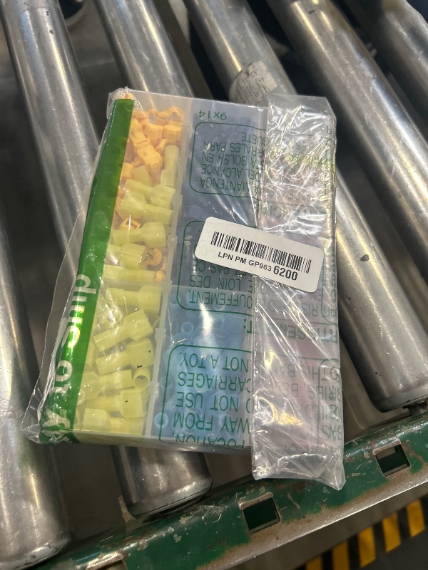 Photo 1 of TICONN 240Pcs T Tap Wire Connectors, T Wire Quick Splice Connector, T Connectors for Wiring with Storage Case (240Pcs)