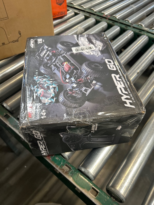 Photo 1 of HYPER GO H16PL 1/16 RTR Fast Brushless RC Buggy for Adults, Max 38 mph RC Truck, 4WD High Speed Racing Car with 2S 2000 mAh Battery for RC Basher