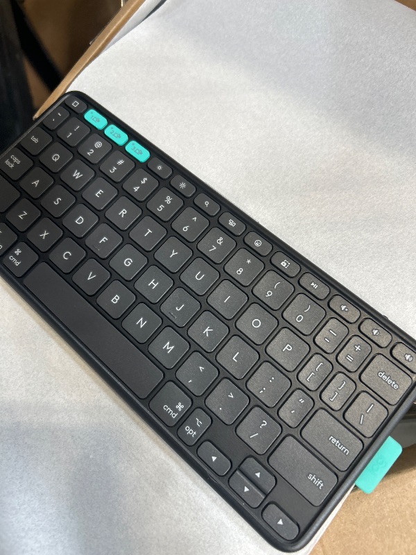 Photo 1 of Logitech Flip Folio, Keyboard Case for iPad Pro 11-inch (M4 & M5) & iPad Air 11-inch (M2, M3 & M4)(5th Gen) - Protective & Stowable Bluetooth Keyboard Case, Multi-Device - Midnight Black