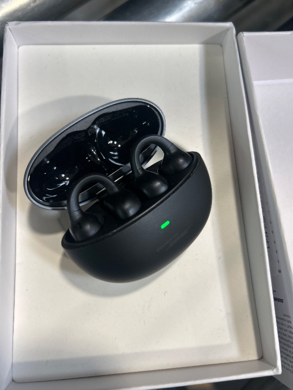 Photo 1 of Baseus Inspire XC1 Open Ear Clip-On Earbuds, Sound by Bose, Dolby Audio, Adaptive Tunning Sound, Hybrid 2-Way Driver, Zero-Sense Air Cushion, 4-Mic Adaptive Clear Calls, IP66 Waterproof, 40H Playtime