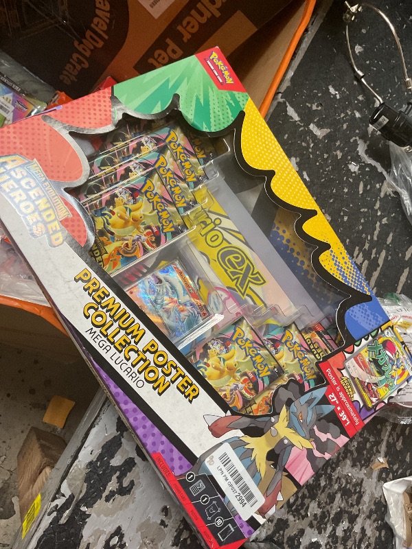Photo 1 of Pokemon TCG: Mega Evolution - Ascended Heroes - Premium Poster Collection - Mega Lucario