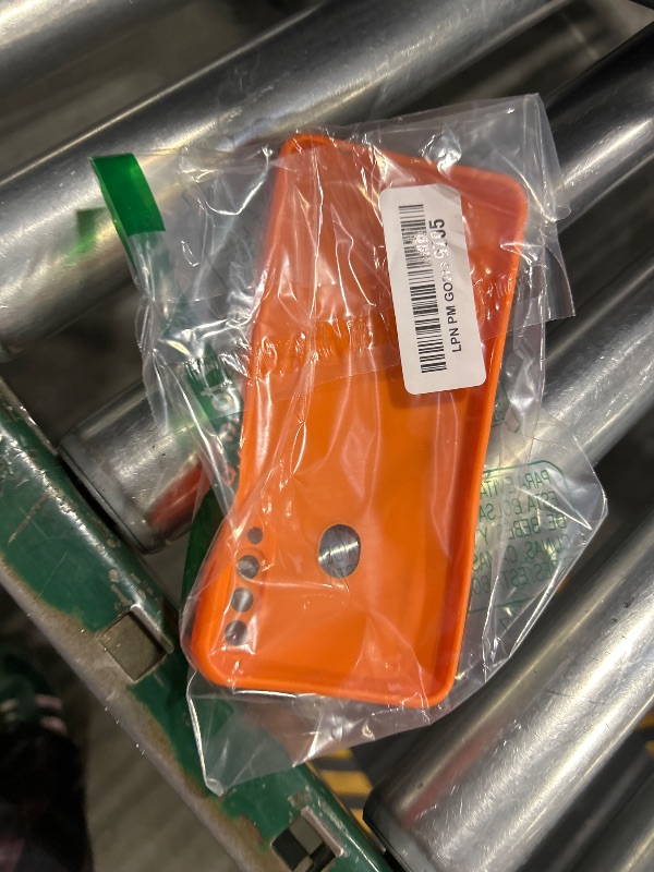 Photo 1 of HAFFAN TPU Silicone Case Compatible with Samsung Galaxy A02s (6.5"), Cover Holster Sleeve - Orange