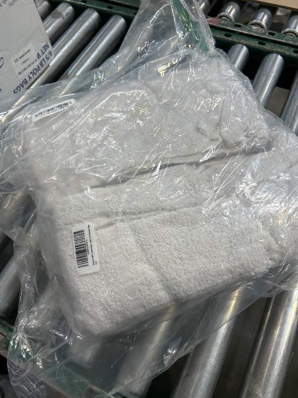 View 2 of TOALLA 100% Cotton Washcloths 60 Pack|400 GSM|Soft Face & Body Washcloths|Highly Absorbent|12 x 12 Inches|White