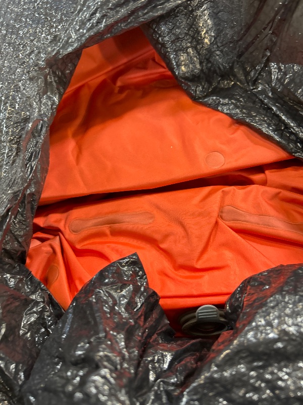 Photo 1 of Yuzonc Double Sleeping Pad for Camping, 4" Extra Thick Self-Inflating Air Mattress - 2 Person Inflatable Camping Mat with Built-in Foot Pump & Pillow, Backpacking Hiking Tent Travel-Orange