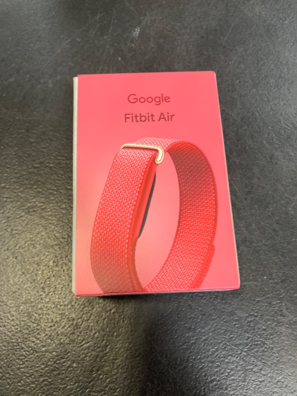 Photo 1 of Google Fitbit Air - Screenless Activity Tracker with Fitness, Heart Rate, and Sleep Tracking - Personalized AI-Powered Coaching - Up to 7 Days’ Battery Life - Works with iOS and Android - Berry