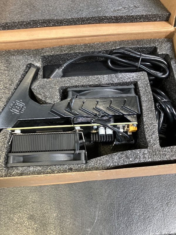 View 3 of Nerdqaxe++ rev 6.1 Bitcoin Miner, Upgraded 6TH/s 16.5J/TH Efficiency 100W Low Power, 2.4G Signal & Quiet Dual Fan Open-Source Crypto Machine for BTC Solo Mining