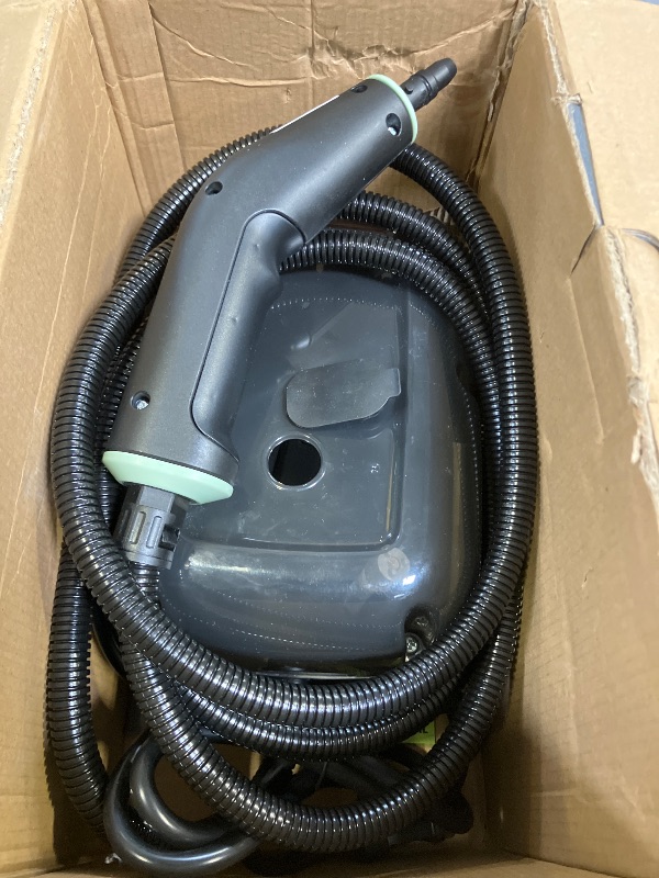Photo 1 of Steam Cleaner, Portable Steamer for Cleaning with 16pcs Accessories, 6-Level Adjustable and 15s Heat-Up, Handheld Steam Cleaner for Home, Tile, Dirt, Grout, Grease, Car Detailing