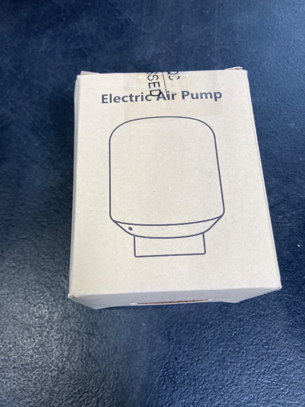 Photo 1 of BAMCOO Electric Pump for Vacuum Storage Bags Travel Vacuum Pump for Various Vacuum Seal Bags Portable Vacpack Air Pump for Compression Clothing Blanket Luggage White(Storage Bag Not Included)