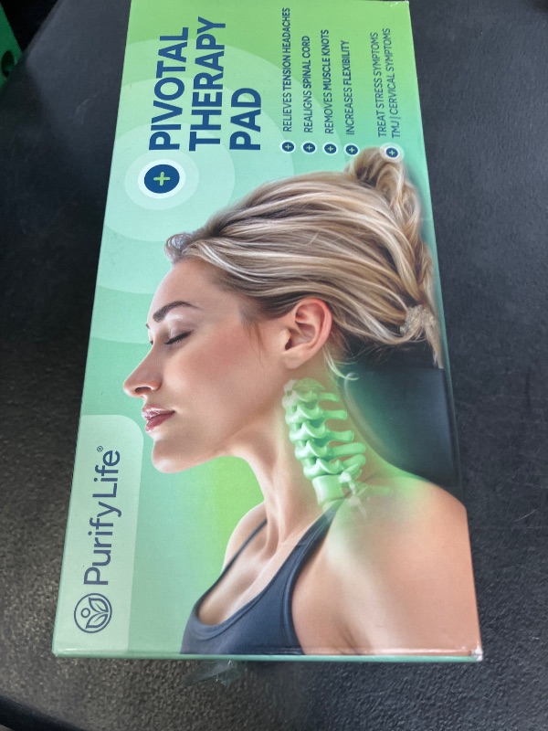 Photo 1 of Occipital Release Tool for Pivotal Therapy & TMJ Device - Cervical Traction Pillow for Neck, Shoulder and Back Pain Relief - Release Tension Headaches w Manipulation Therapy & Trigger Pointing (Foam)