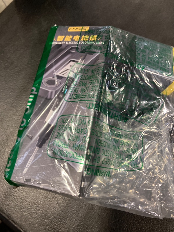 Photo 1 of FNIRSI HS-02A 100W Portable Corded Soldering Iron Kit with Storage Case, 3S Fast Heating, 212-842?, Pre-set 3 Groups Temperature, 6 F245 Soldering Tips, Smart Soldering Iron Pen for Electronics Repair
