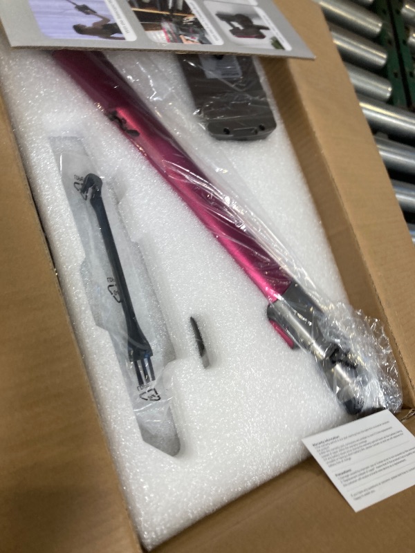 View 2 of Cordless Vacuum Cleaner for Home,600W 40000PA 70Mins, Self-Standing,Powerful Suction Anti-Tangle Long&Pet Hair, Easily Picks Up Hard/Soft Debris for All Surfaces:Hardwood Floors,Tile,Carpet (Magenta)