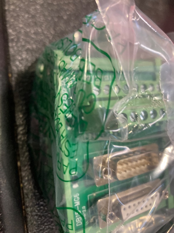 Photo 1 of Willwewon DB15 Male&Female DIN Rail Mount Interface Module, D-Sub 2 Row 15-pin Breakout Board