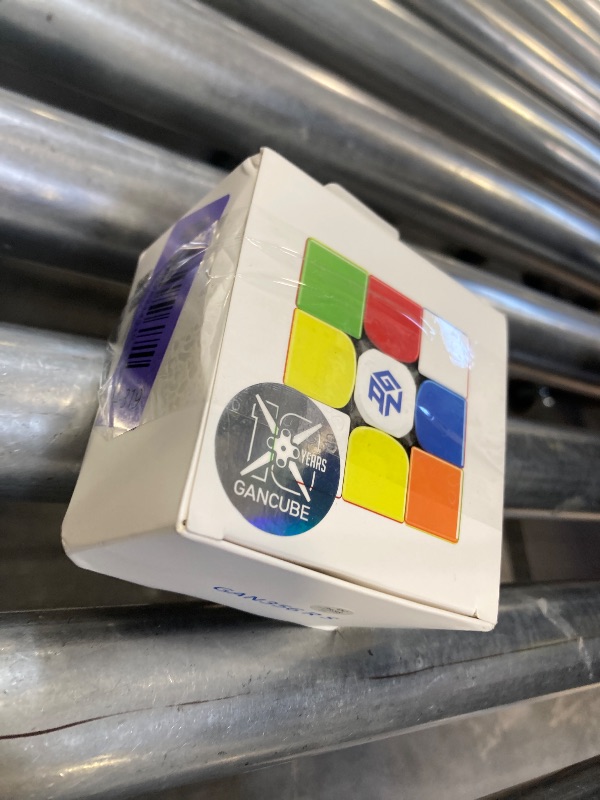 Photo 1 of CuberSpeed Gan 356 RS 3x3 stickerelss Magic Cube GAN 356 R S 3x3x3 Speed Cube Puzzle (356RS Version)