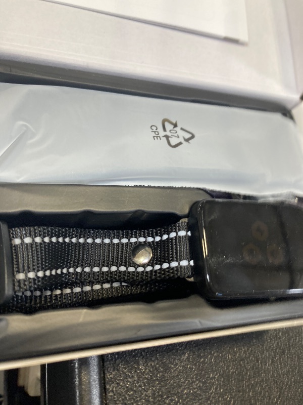 Photo 1 of Cat Training Collar Cat Bark Collar with Remote Electric Cats Shock Collar 3300FT IP67 Waterproof 3 Training Modes Beep Vibration Shock Mode Top Meowing Effective for Bad Behavior Black Knight