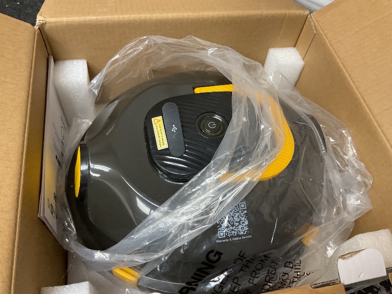 Photo 1 of Y20 Robotic Pool Cleaner, Cordless Pool Vacuum for Above Ground & Inground Flat Pools with Dual Motors, 120-Min Runtime, Auto-Parking, Powerful Pool Vacuum Robot for Up to 1100 Sq.Ft
