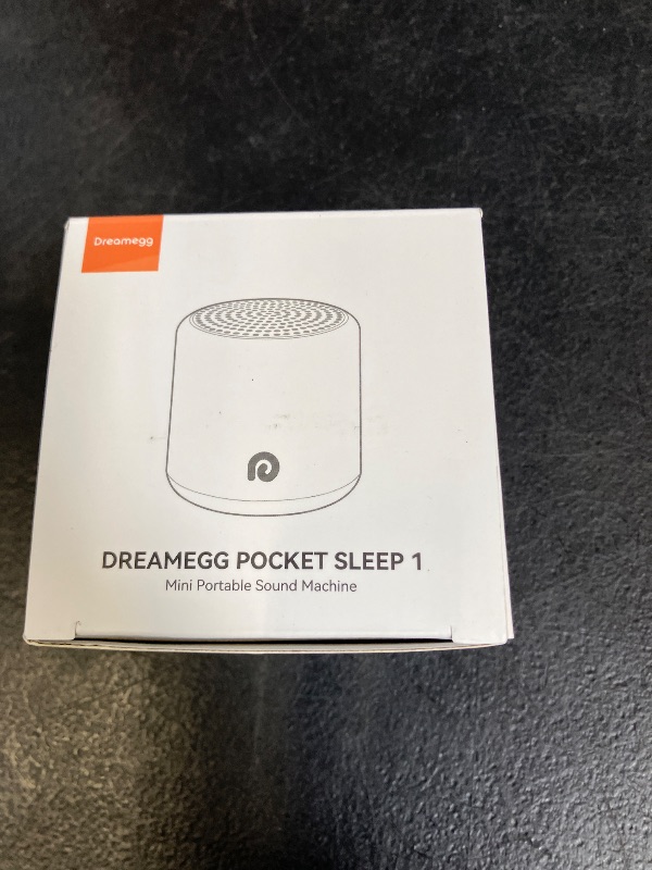 Photo 1 of Dreamegg Portable White Noise Machine, 1000mAh Battery, Travel Sleep, Cream | Egg-Sized, 16 Sounds, USB-C, Timer, Baby & Adults, Office Privacy, Gift Use