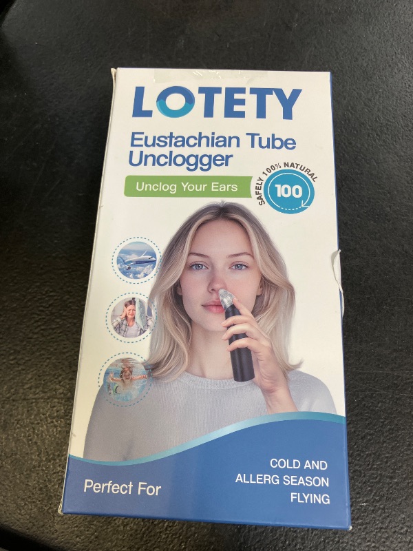 Photo 1 of Eustachian Tube Unclogger - Ear Pressure Relief Device for Flying & Diving, Unblock Eustachian Tube & Balancing Ear Pressure to Relieve Tinnitus and Earache