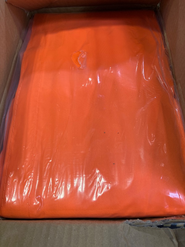 Photo 1 of Eurmax USA 10x10 Pop Up Canopy Replacement Top,Universal Instant Canopy Cover ONLY,Heavy Duty UPF 50+ UV Protection,Water & Wind Resistant Tarp,30+ Colors Available,Bonus 4 Sand Bags (Orange)