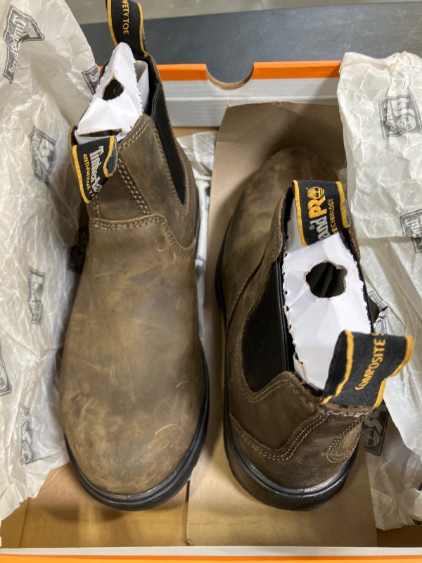 Photo 1 of Timberland PRO Men's Nashoba Composite Safety Toe Industrial Casual Work Boot, Turkish Coffee-2024 NEW, 5W