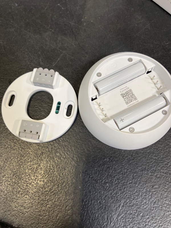 Photo 1 of Google Nest Thermostat - Smart Thermostat for Home - Programmable Wifi Thermostat - Snow